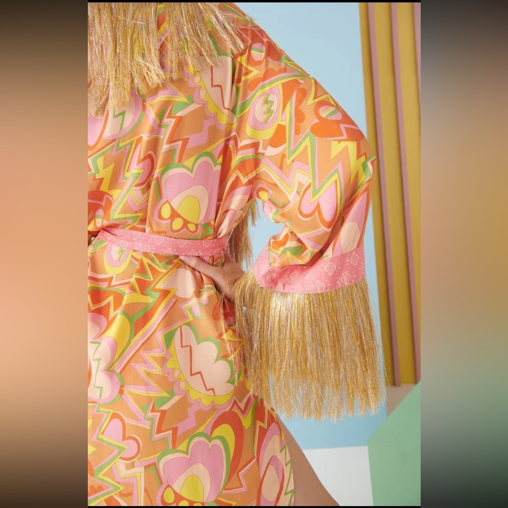 💕sold💕Celia B ZARYA kimono DRESS - Picture 5 of 6